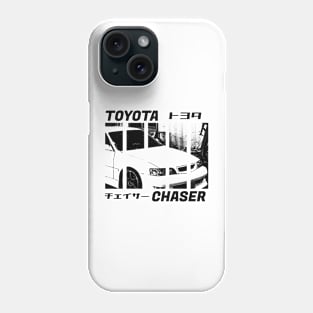 TOYOTA CHASER JZX100 Black 'N White 3 Phone Case