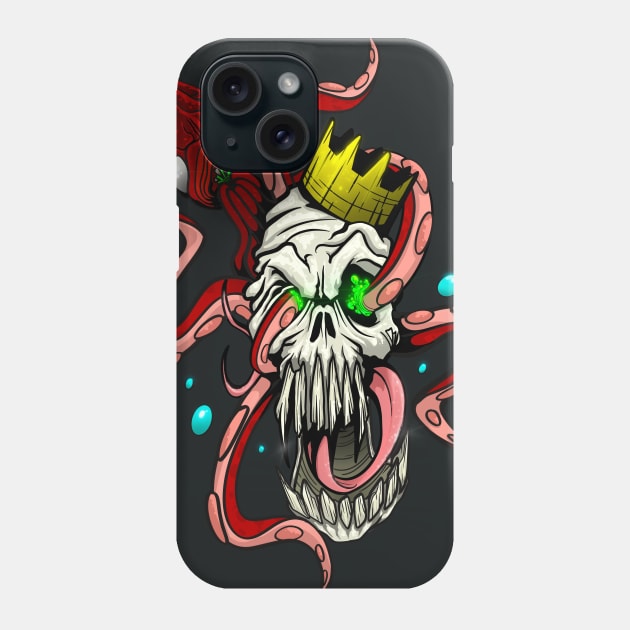 Squid King Phone Case by Magdrop