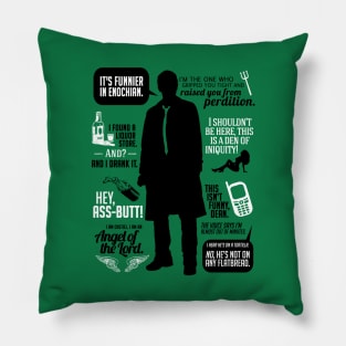 Castiel Quotes Pillow