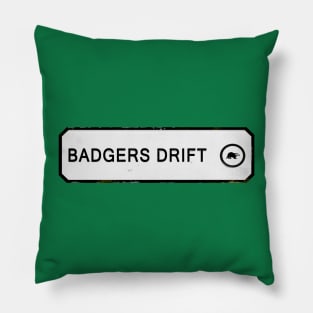 Badger's Drift Pillow