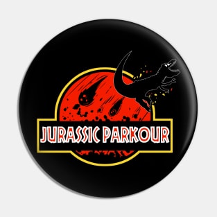 Jurassic Parkour Pin