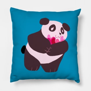 Love Panda Pillow