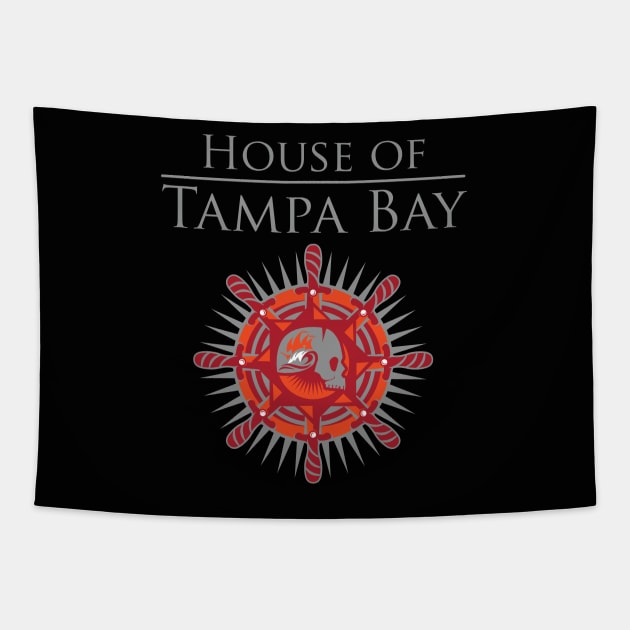 House of Tampa Bay Tapestry by SteveOdesignz