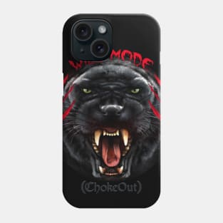 Wild Mode. Bjj, mma, grappling Phone Case