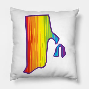 Rhode Island Pride Pillow