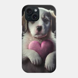 Valentine Puppy Phone Case