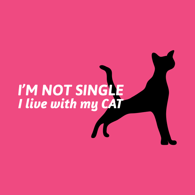 I'm NOT single - I live with my cat by KazSells