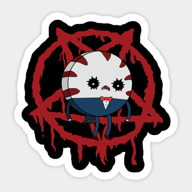 Devil Peppermint Butler Adventure Time Sticker Teepublic Au
