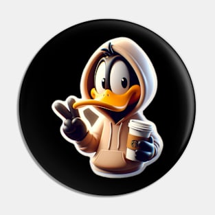 Donald's Coffee Pin