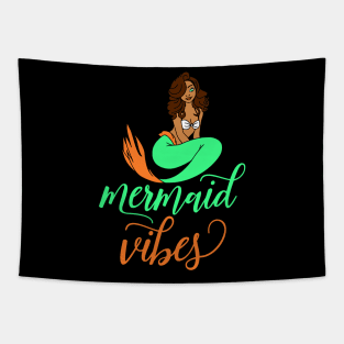 Mermaid Vibes Tapestry