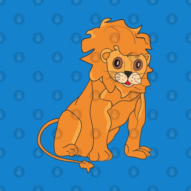Cute lion by Alekvik