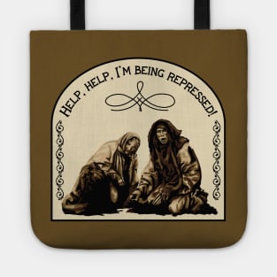 Holy Grail Peasant Being Repressed Tote