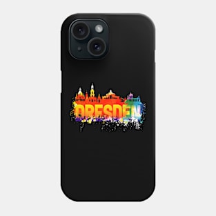 Dresden Saxony City Eastern Block Splash Phone Case