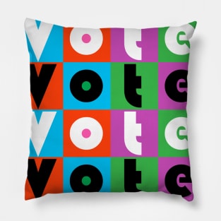 Vote now Pillow