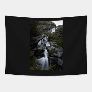 Long Exposure of Waterfall in New Zealand Tapestry