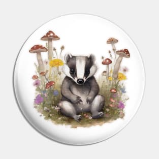 Baby Badger Pin