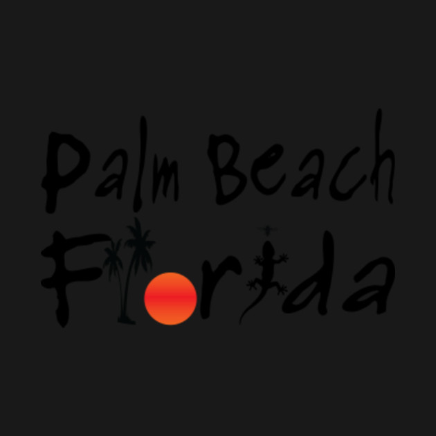 Disover Palm Beach Florida - Palm Beach Florida - T-Shirt