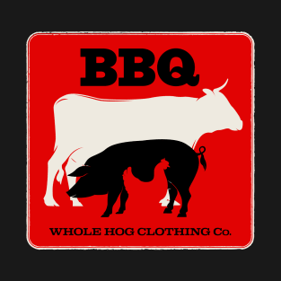 Cow, Pig & Chicken BBQ T-Shirt