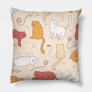 Orange Purr Pillow