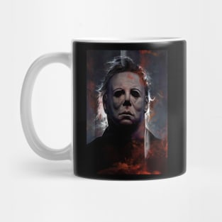 Many Faces Of Michael Myers Coffee Cup Mug Halloween Resurrection Universal  Stud