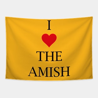 I LOVE THE AMISH Tapestry