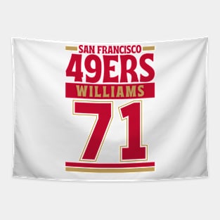 San Francisco 49ERS Williams 71 Edition 3 Tapestry