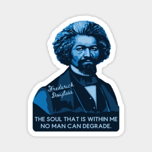 Frederick Douglass Portrait and Quote Magnet