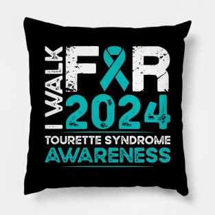 Tourette Syndrome Awareness 2024 Walk Pillow