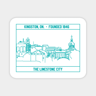 Kingston, Ontario badge. Magnet