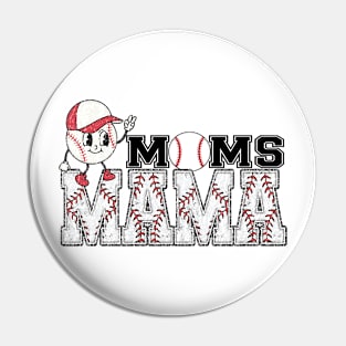 Baseball Mom Pin