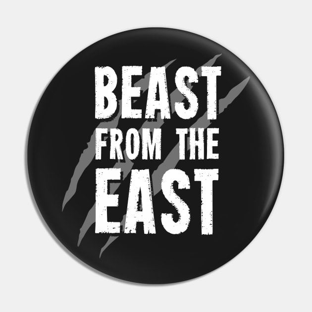 Beast From The East Pin by dumbshirts