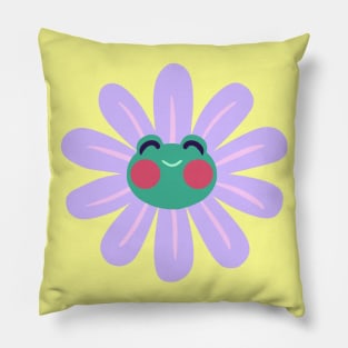 Flower Frog Pillow