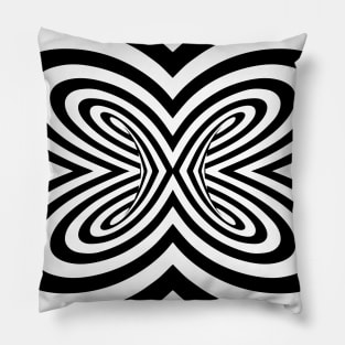 Psychedelic tunnel Pillow