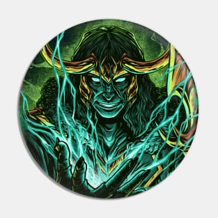 Green God Pin