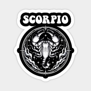 Zodiac Sign Astrology Scorpio October November Birthday Magnet