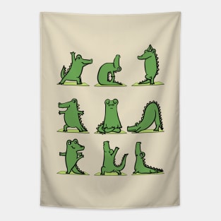 Alligator Yoga Tapestry