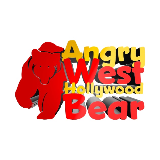 Angry West Hollywood Bear - Kill Tony Joke-Ending Sound Art by Ina