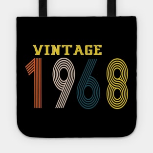 1968 Vintage, retro, Year, Tote