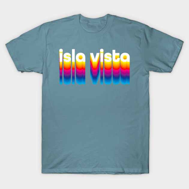 Discover 70s Retro Color Style Isla Vista Apparel Womens - Isla Vista - Isla Vista Apparel Beach 70s Retro - T-Shirt