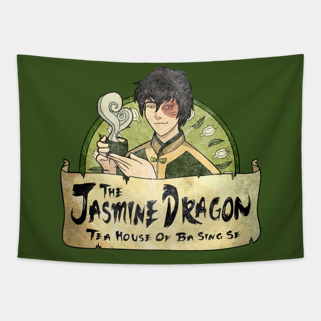 Zuko Uncle iroh the jasmine dragon Tapestry by sadistenan