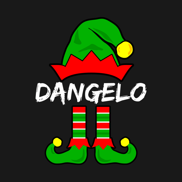 Cute Elf Dangelo Merry Christmas Santa Little Helper Sweater by jackartiste