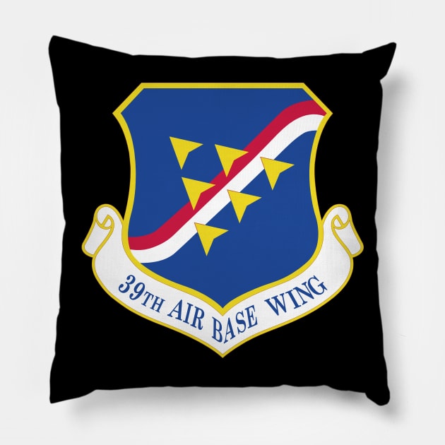 USAF - 39th Air Base Wing wo Txt Pillow by twix123844