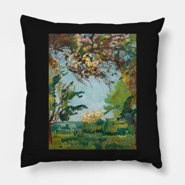 bl tenzeit 1926 - Cuno Amiet Pillow by Kollagio