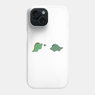 Dino Soccer (Color) Phone Case