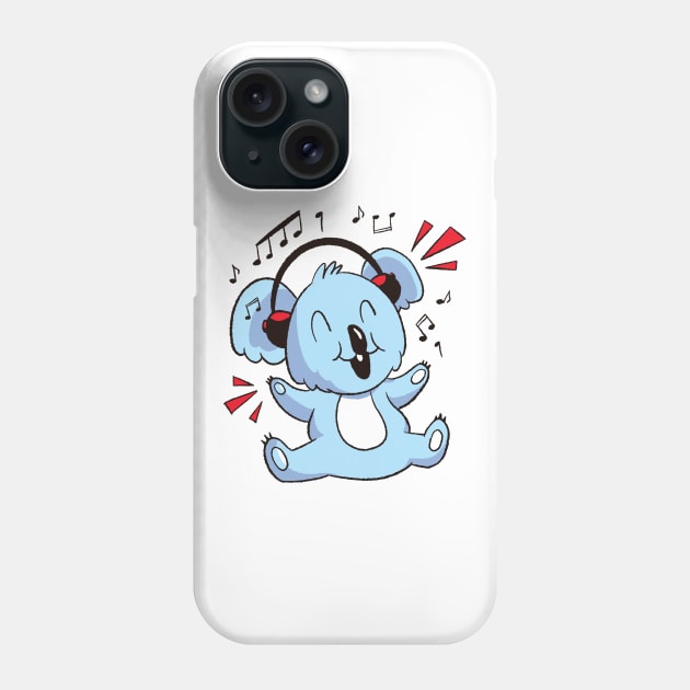 Cute Koala Phone Case by MajorCompany