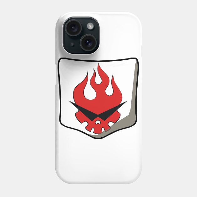 Gurren Lagann symbol pocket Phone Case by Amerch