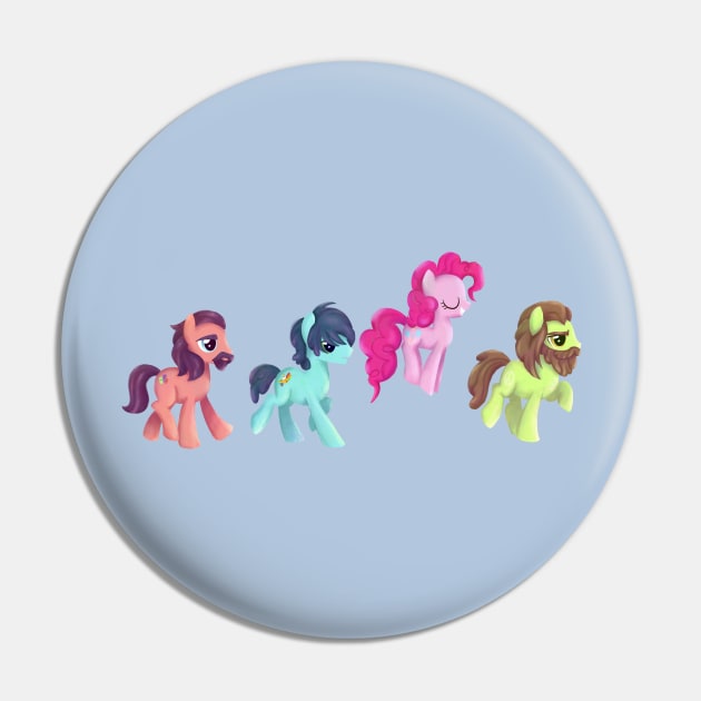 My Little Pony - Pinkie Pie Beatles Pin by Kaiserin