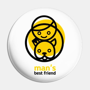 Man's Best Friend Pin