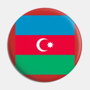 Azerbaijan Flag Pin