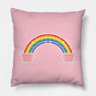 Rainbow Surprise Pillow